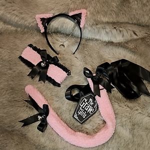 Dolls Kill Right Meow 3-Piece Kitty Set